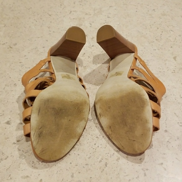 Womens Enzo angiolini heels, Tan size 7.5 - Picture 3 of 3